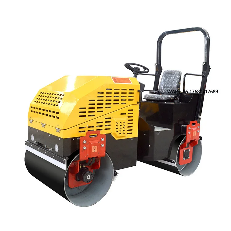 

Chinese Manufacturer's New Walk Mini Soil Compactor Double Drum Roller Fully Hydraulic System Changchai Engine 3600rpm JJZG