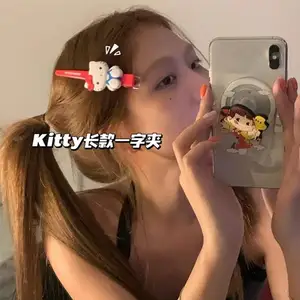 Sanrio Hello Kitty Jepit Rambut Pin Kartun Anime Lucu Kuromi Cinnamoroll My Melody Jepit Rambut Aksesori Rambut Kawaii Hadiah Liburan 10 pin nintendo penjualan terbaik - №