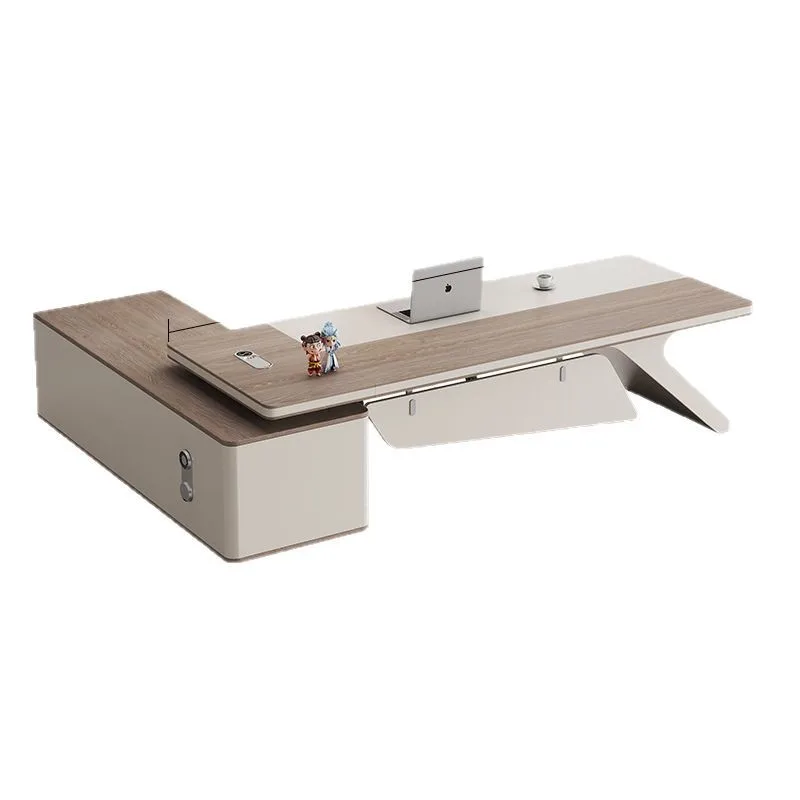 Boss desk simple modern office desk senior manager desk and chair combination