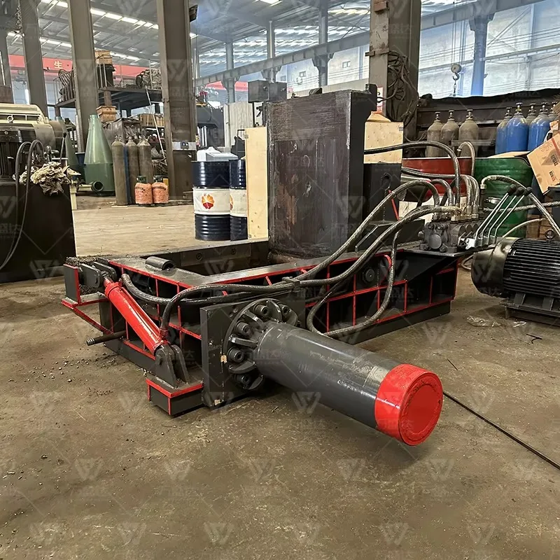 

YG Customized 100Ton Metal Briquetting Press - Hydraulic Compactor For Scrap Copper/Aluminum/Steel Chips, Auto Feeding System