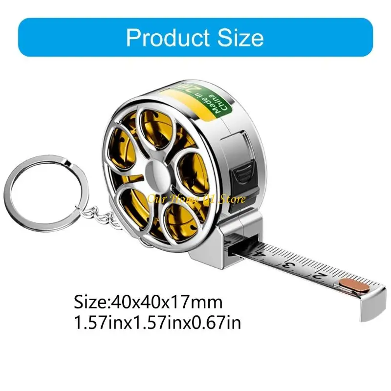 M4yc portatile 2M Misurazione dispositivo righello Dispositivo ABS Caso inossidabile Banda inossidabile Bilancio essenziale