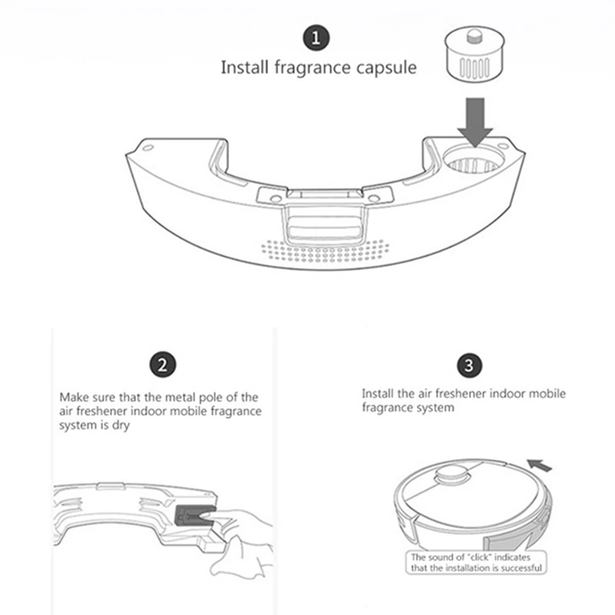 3 шт. ароматические капсулы для ECOVACS T9 MAX T9 AIVI T9 освежитель воздуха ароматерапия ароматный дезодорант капсульные аксессуары