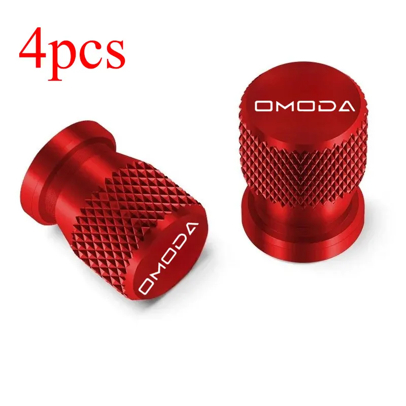 4 Stück Auto-Radventilkappen Reifenventilabdeckungen Staubdicht Wasserdicht Auto-Dekoration für Chery Omoda 5 FX 2022-2026 – Detail 5