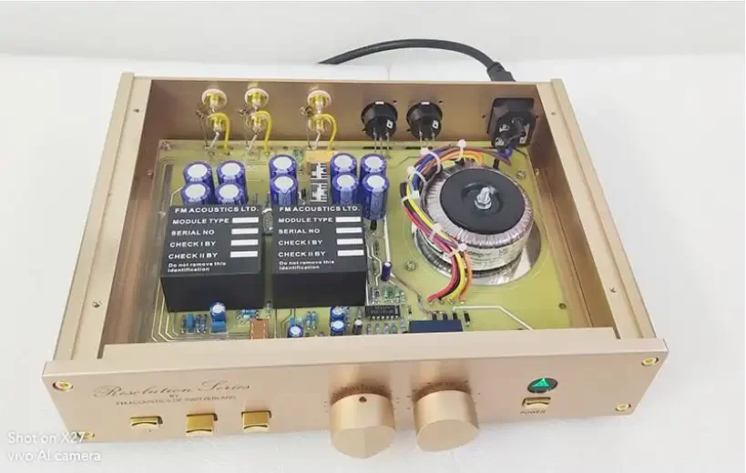 FM255 RCA Balanced XLR Preamplifier Single Ended HIFI Preamp for A1000 FM711 FM300A Amplifier Audio
