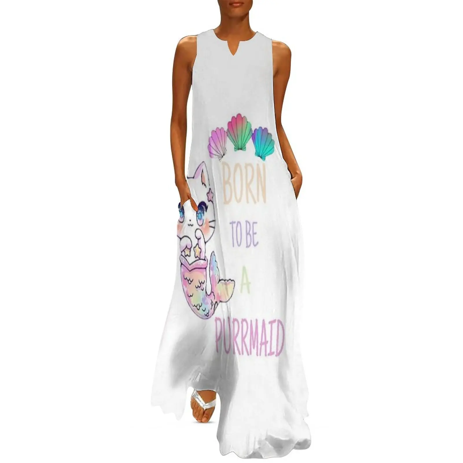 

Purrmaid Long Dress luxury woman party dress Dress woman vintage