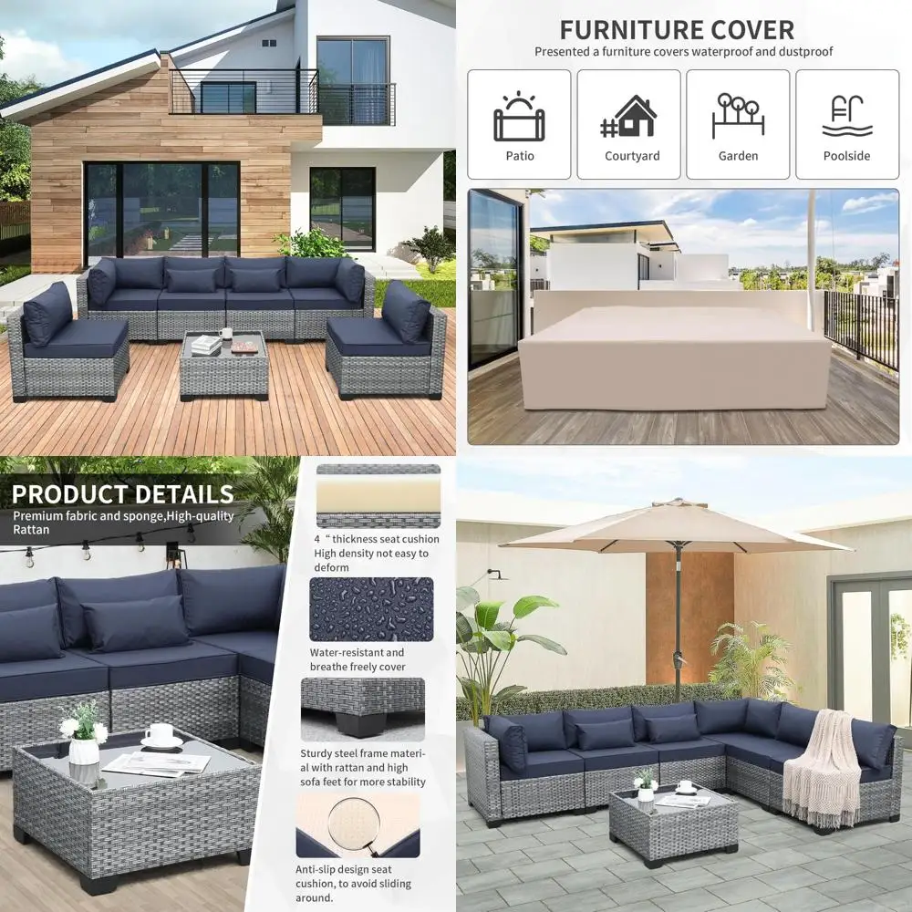 Outdoor 7-Piece Pe … - image