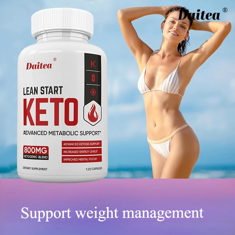 

Ketone Supplements Capsules - 800mg, Support Healthy Eating, Weight Management, Enhance Immunity, and Promote Metabolism