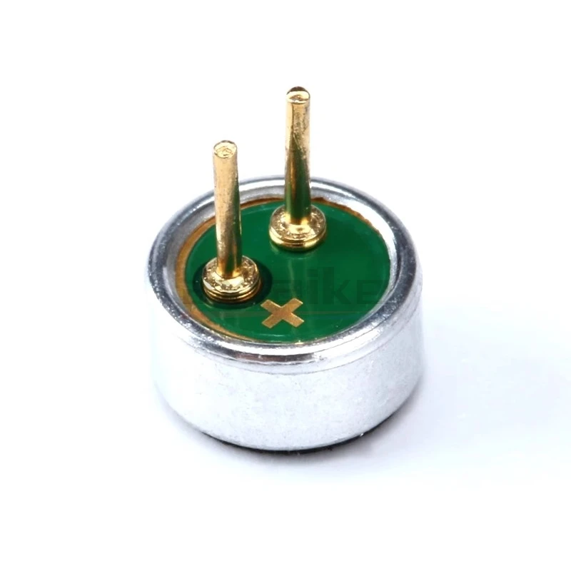 10 قطعة 6*2.2 مللي متر Mic 6022 إليكتريت ميكروفون مكثف Usd إلى 52DB MP3 رأس التسجيل 6 × 2.2 مللي متر 0.5mA 3 فولت تيار مستمر 2Pin لاقط