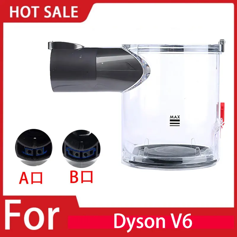 original Dust Bin For Dyson v6 DC62 DC59 DC74 robot vacuum cleaner Accesories cyclone dust collector Spare Parts