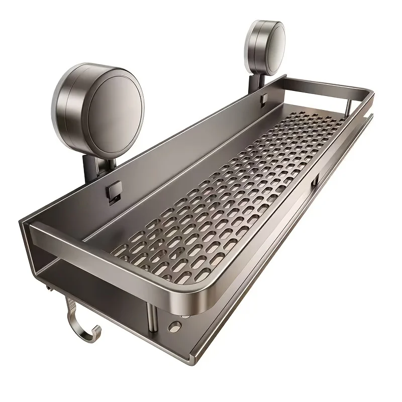 shower-rack-bathroom-storage-shelf-with-towel-hooks-no-drill-installation-floating-shelves-modern-bathroom-decor