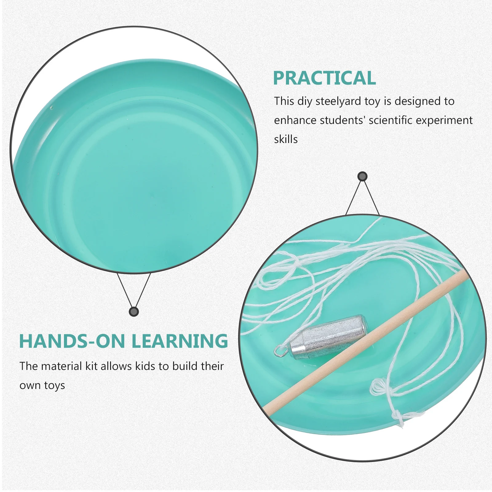 مجموعة تجارب علمية من Steelyard DIY لتعليم الأطفال وتعلم تكنولوجيا الاختراع والمواد اليدوية والأدوات اليدوية #6