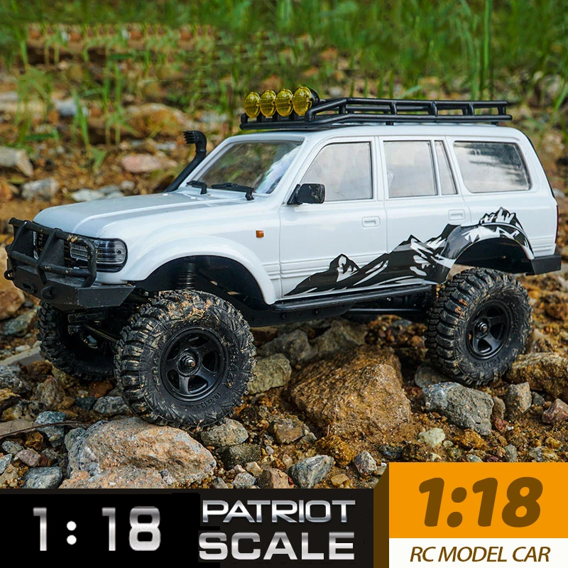 

FMS 1:18 RC Car Snow Mountain Storm Charging Remote Control FT LAND CRUISER Simulation Model Off-road Climbing Vehicle 4WD Toy