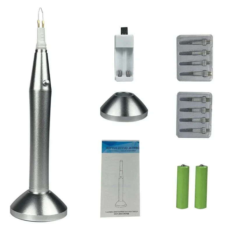 Dentals Endodontyczne bezprzewodowe Endo Gutta Percha Points Cutter Cuts Urządzenie do jamy ustnej z 8 końcówkami / termometrycznymi do zgrzewania zębów
