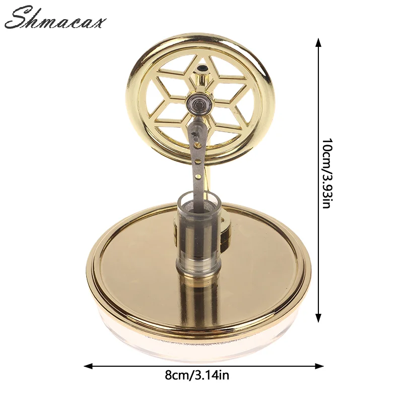 Mini Stirling Engine Model, Diferença de baixa temperatura, Steam Power Piston, Experimental Toy Gift