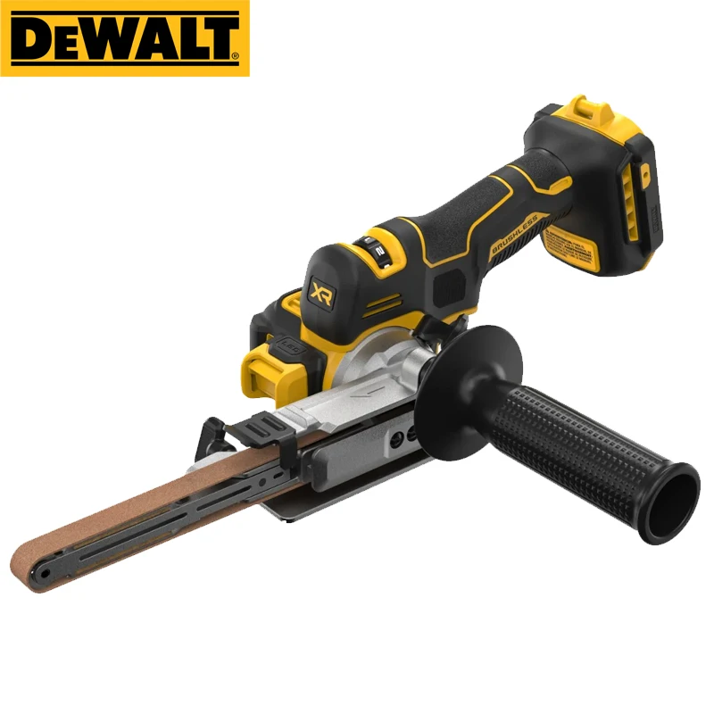 DEWALT DCM200 20V MAX XR® 18 in. Bandfile 104° Rotating Contact Arm 700 MWO Brushless Motor Cordless Belt Sander DCM200B