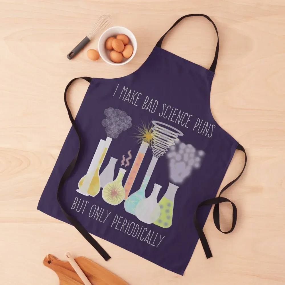 

Science Pun Apron Goods For Home And Kitchen custom women's kitchen Kitchen Apras Man Apron