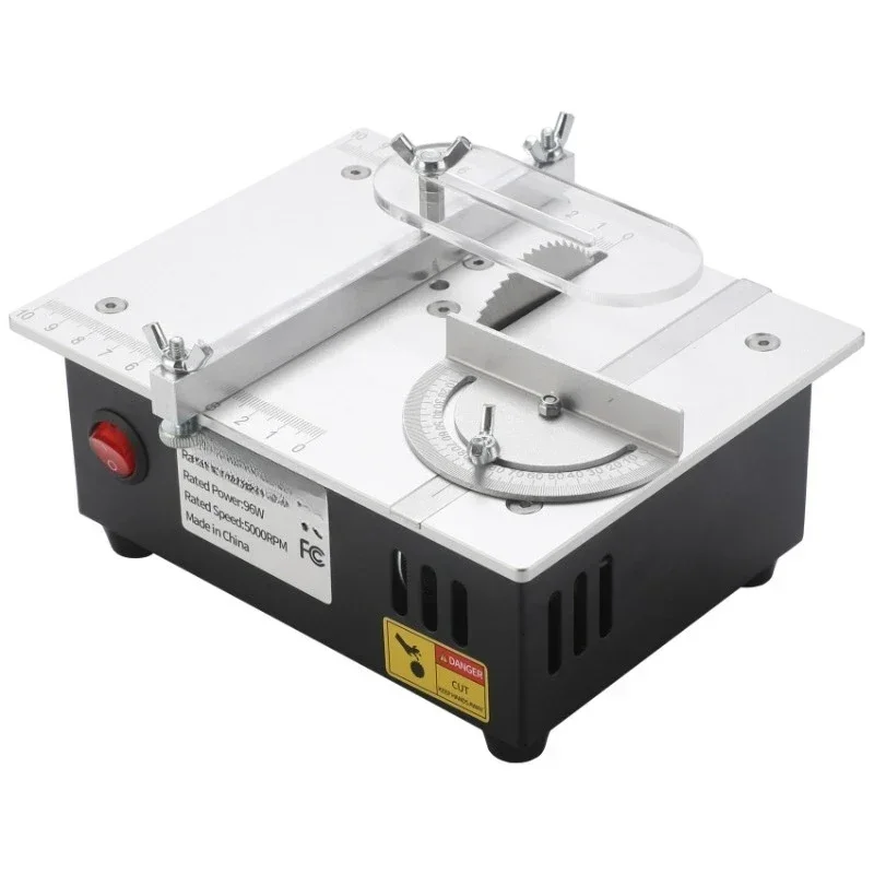 

Aluminum alloy mini table saw, small cutting machine woodworking saw
