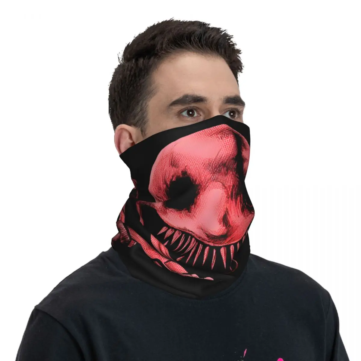 Masque facial de course unisexe adulte, bandana de motocross, cou imprimé, B-Buckshot, odorde tir, course à pied, hiver