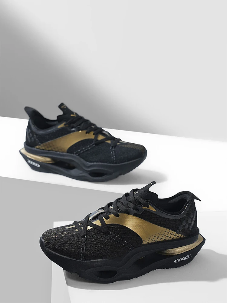 Marathon Shoes Men Running Shoes Breathable High elasticity Cushioning Mens Lightweight Sports Shoes Teenagers Fitness Training