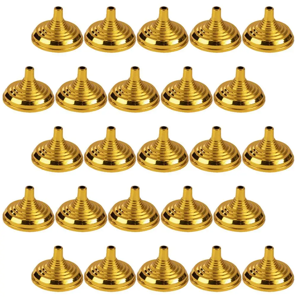 50 Pcs Mini Flag Holder for Desk Table Small Flagpole Base Plastic Practical Fixed Office Decoration Golf Trainers