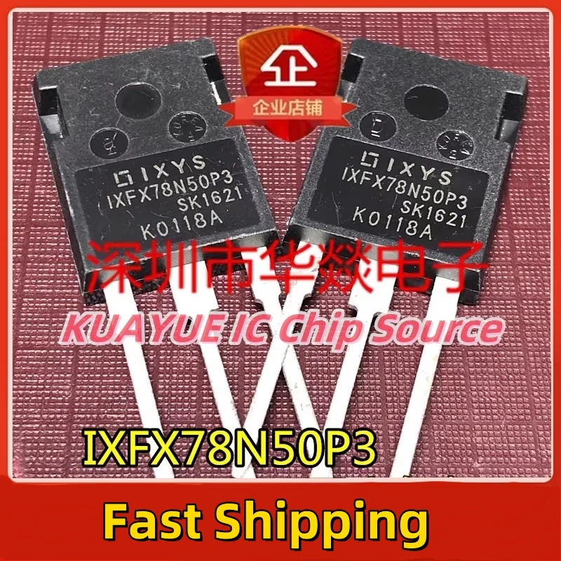 

10 шт.-30 шт. IXFX78N50P3 TO-247 500 В 78A быстрая доставка гарантия качества