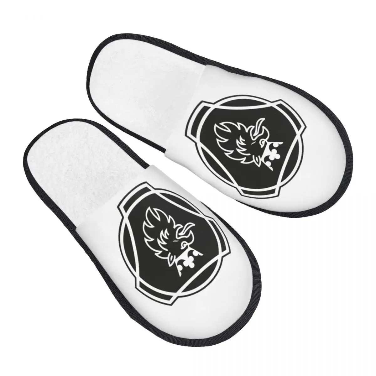 Custom Sweden Saabs Scanias Memory Foam Slippers Women Soft Warm Heavy Lorries House Slippers