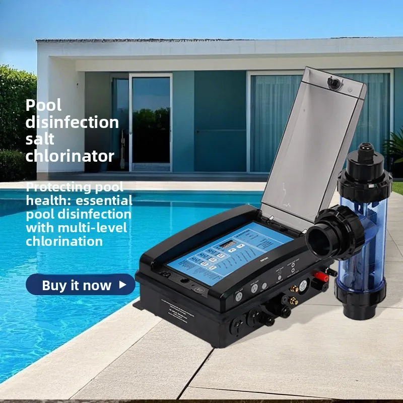Swimming Pool Salt Chlorine Machine, High-efficiency Electrolytic Salt Chlorine Generator, Water Quality Sterilizer