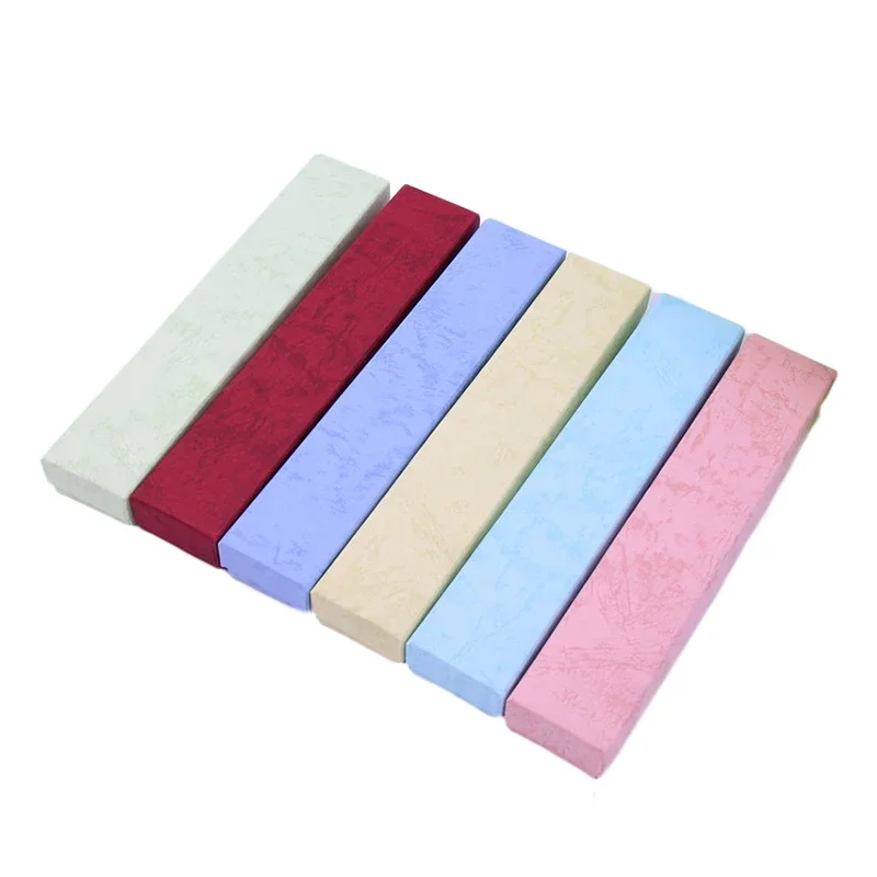 12Pcs Jewelry Organizer Storage Gift Box Necklace Earrings Box Colorful Rectangle Cardboard Jewelry Set Boxes Packaging Case view 2
