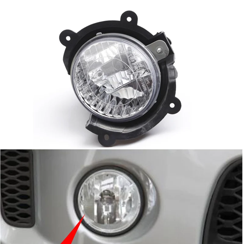 Car Right Front Bumper Fog Lights Assembly Driving Lamp Foglight Grille Signal Lamp with Bulb for Kia Cerato 2005 2006