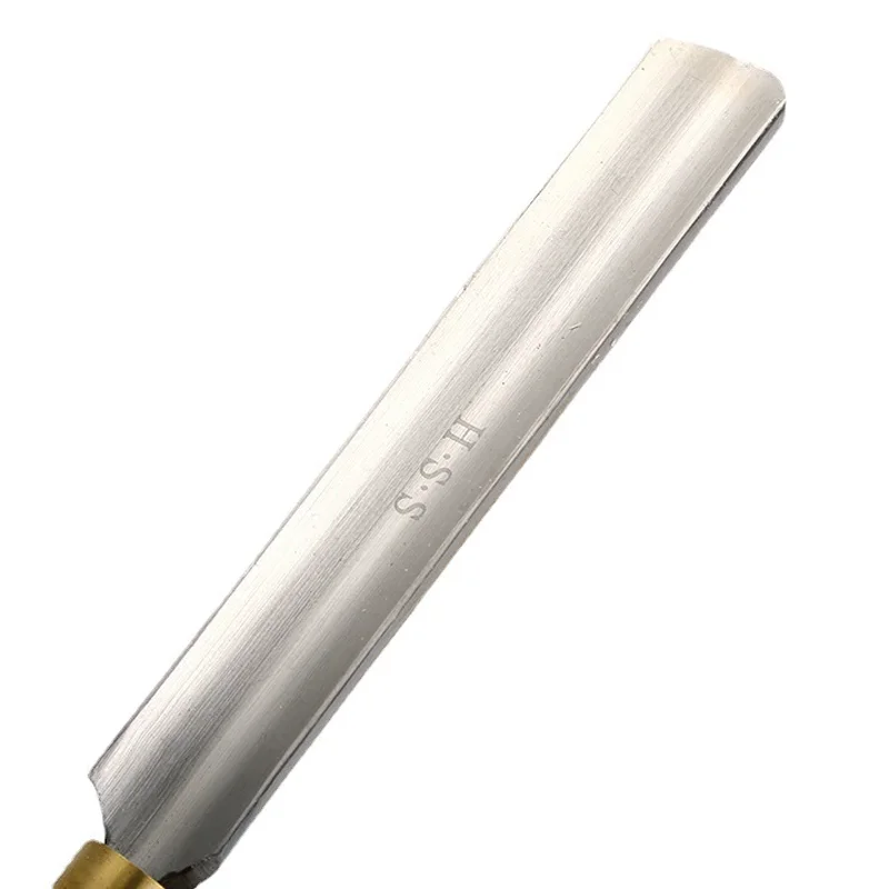 1PC  1 Inch 1/2Inch Semicircle Woodworking Chisel Knife High Speed Steel Arc Wooden Turning Tool