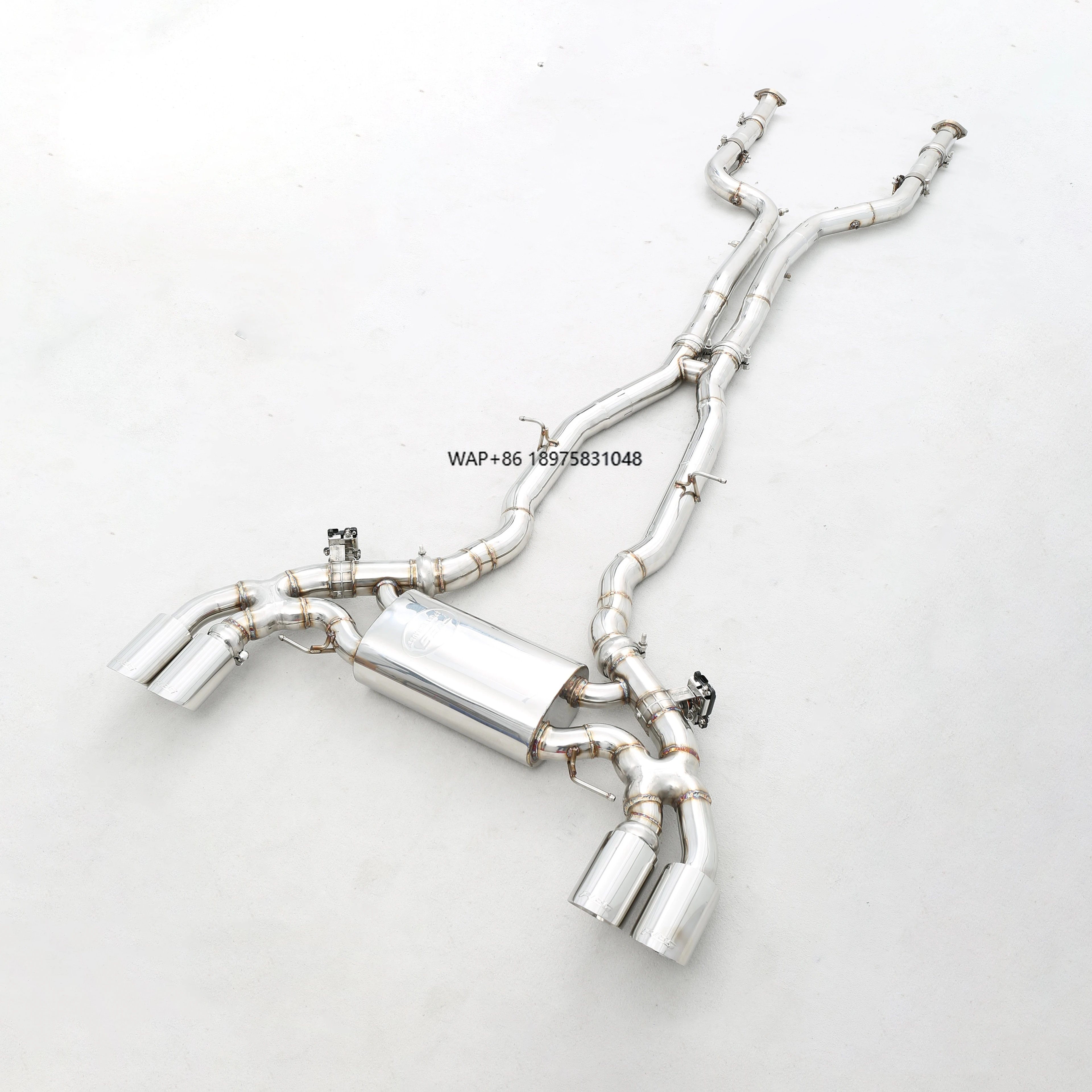 

Factory Customization 304 Stainless Steel/Titanium Valved Exhaust System Designed for X3M F97/X4M F98 LCI 3.0T S58 Vehicles