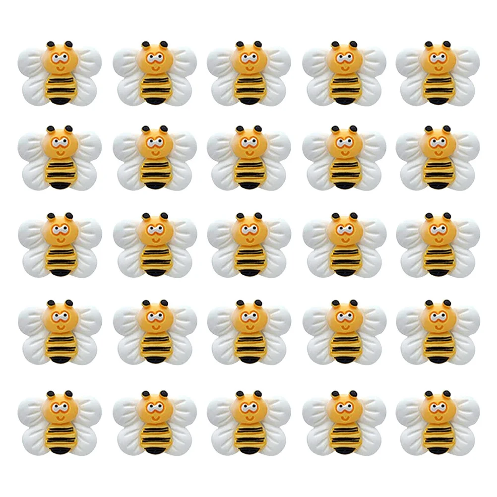 

25Pcs Multi-Function Pushpins Bee Shape Compact Thumbtacks for Bulletin Boards Map Accessories Office Use Cork Board Accessories