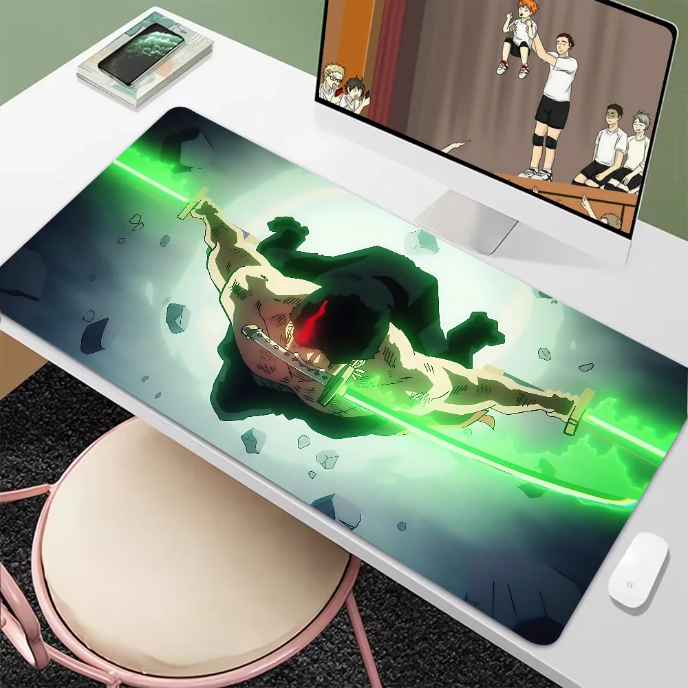 

Roronoa Zoro O-One P-Piece Mousepad New Arrivals Large Gaming Mousepad L XL XXL Gamer Mouse Pad Size For Keyboards Mat