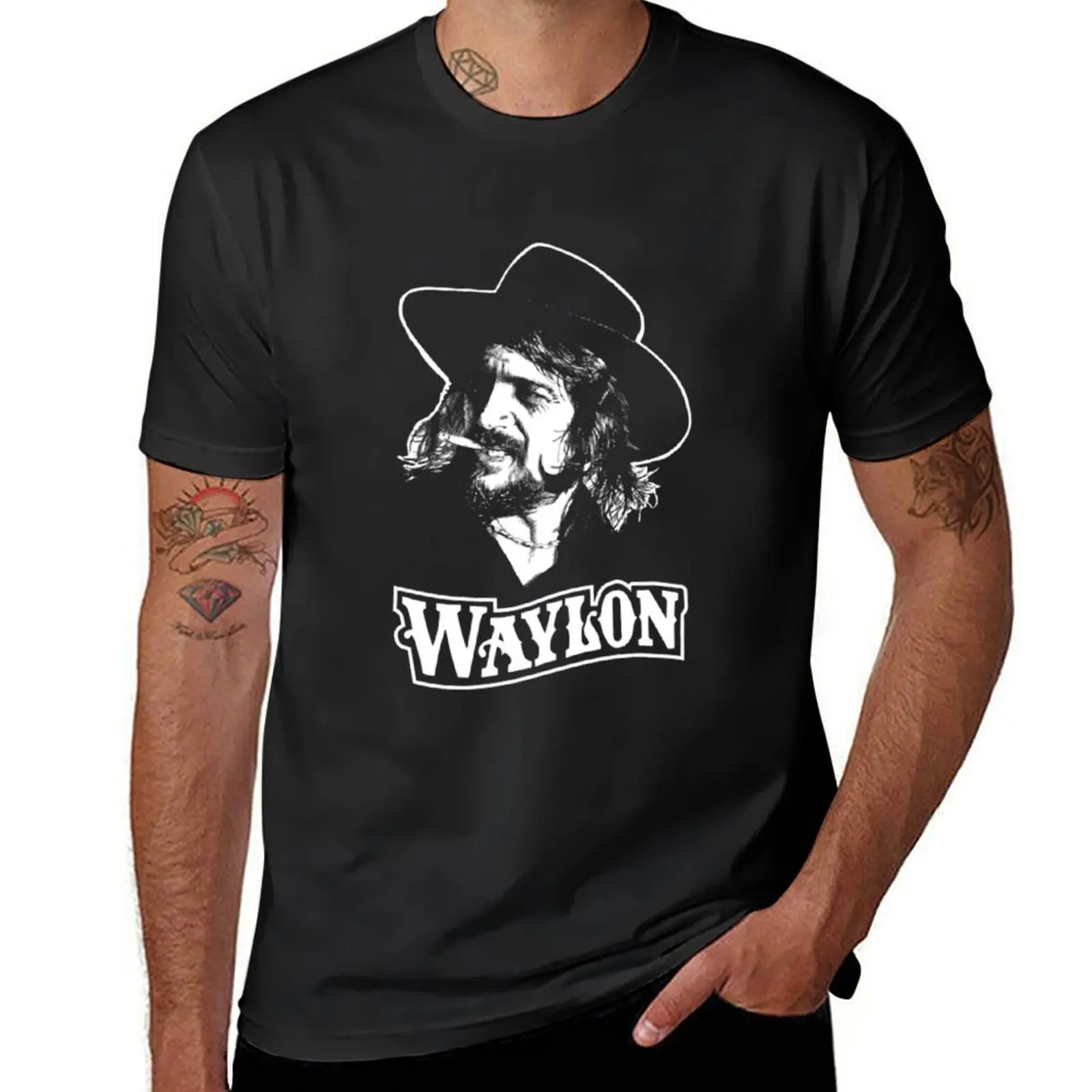 

Waylon Jennings T-Shirt anime customs design your own football t shirt vintage anime shirt luxury clothes men