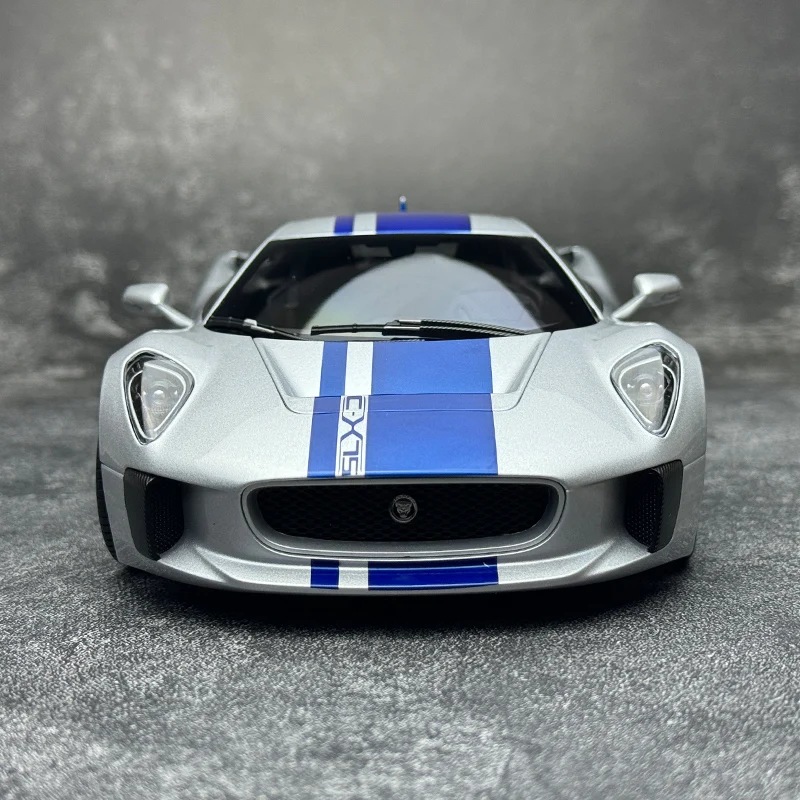 Jaguar C-X75 2015 CX75 Modelo de Carro Esportivo, 100% Real, Metal, Presente de Aniversário, Parentes, Escala 1:18