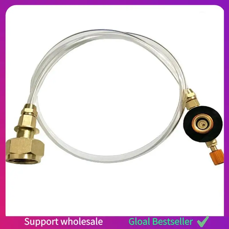 

A38M Outdoor Camping Gas Stove Propane Refill Adapter Tank Coupler Adaptor Gas Charging Replacement Accessories