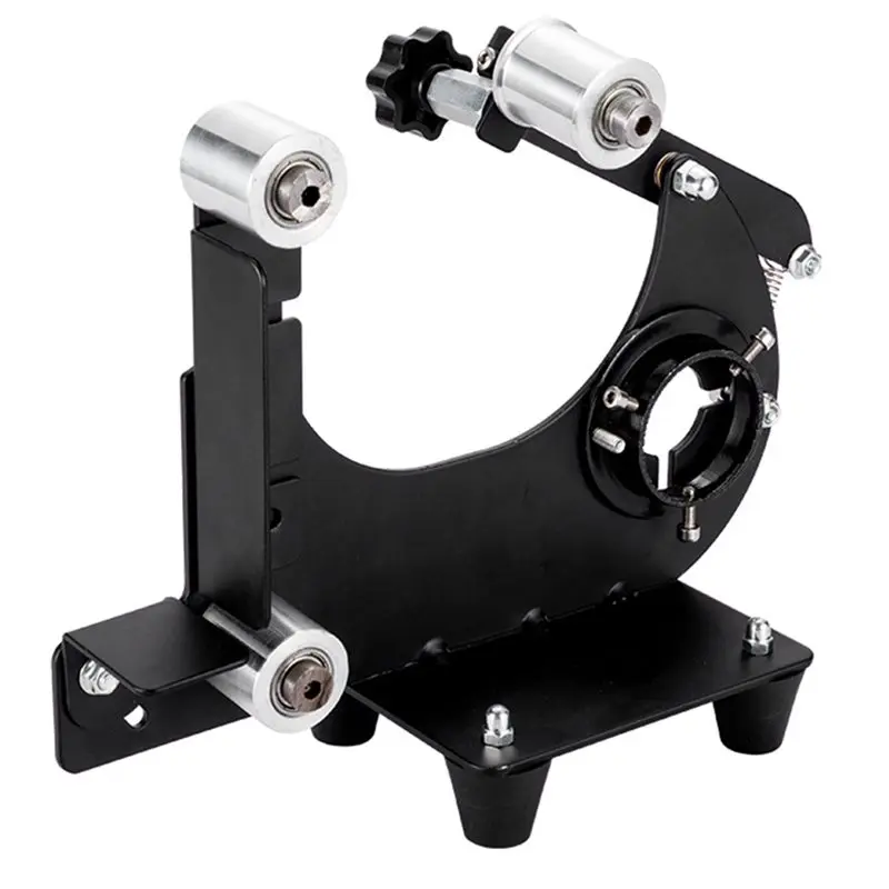 ABMH-Easy Install Sanding Belt Attachment Kit For Angle Grinder For Metal& Wood Polishing, Grinding