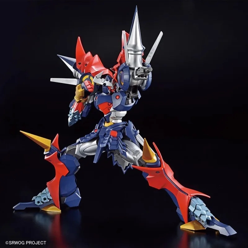 Bandai Original Super Robot Wars OG Anime HG DYGENGUAR GRUNGUST TYPE-0 Action Figure Assembly Model Toys Gifts for Children