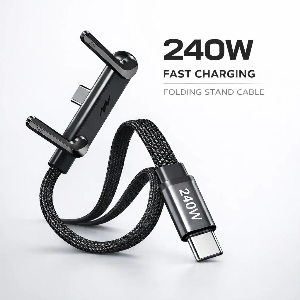 cabo-usb-c-para-usb-c-de-carregamento-rapido-pd-240w-com-suporte-dobravel-invisivel-e-suporte-integrado-para-celular-para-iphone-xiaomi-huawei-viagem