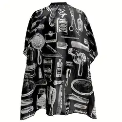 Professional Hair Cutting Apron Salon Barber Cape Hair Cutting Waterproof Cloth Hair Cutting Apron Barber Accessories C0027A