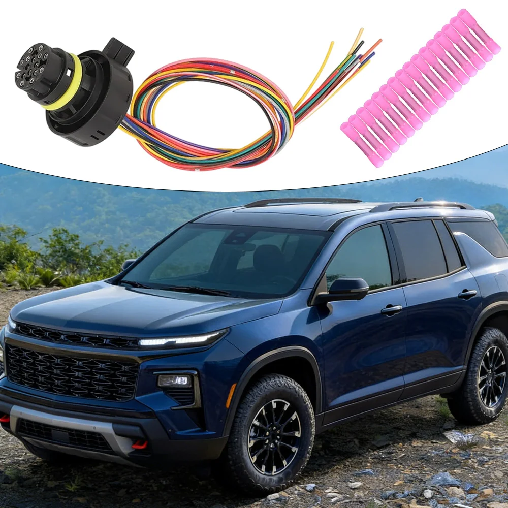 

350-0168 6 Speed Automatic Transmission Pigtail Wiring Plug In Connector For Ford GMC Chevrolet 6R60 6R75 6R80 6L80E 6L90E