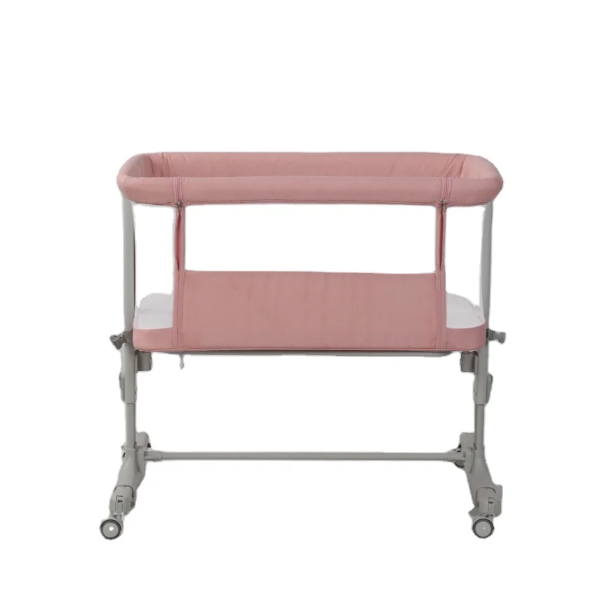 cheap chinese manufacture new born baby cot crib bassinet bed