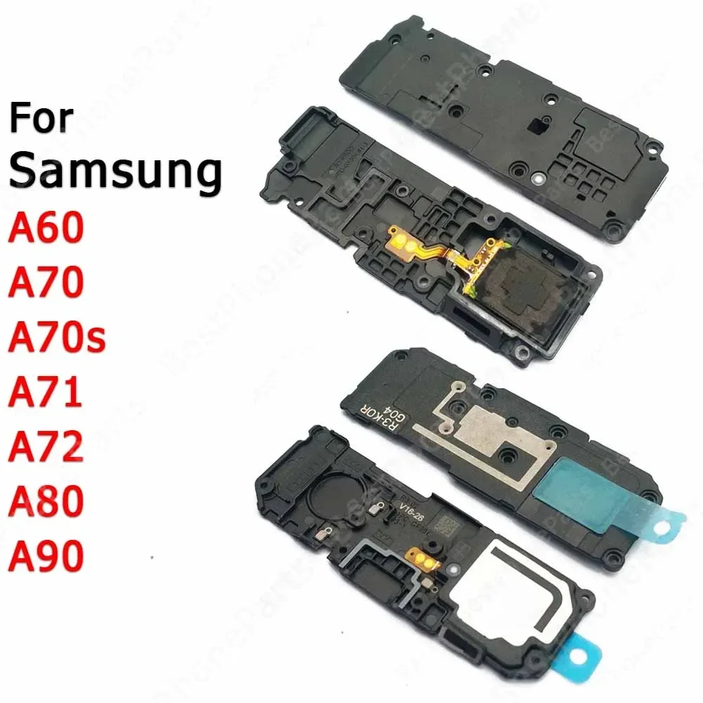 Loudspeaker For Samsung Galaxy A70 A70s A71 A72 A80 A90 5G A60 Loud Speaker Sound Module Buzzer Ringer Bell Spare Parts