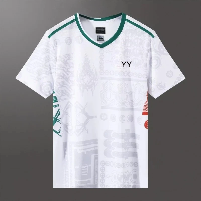 2025 New YY Spring and Summer Badminton Sportswear T-shirt Short Sleeve Comfortable Breathable Sweat-absorbent Quick-drying Top