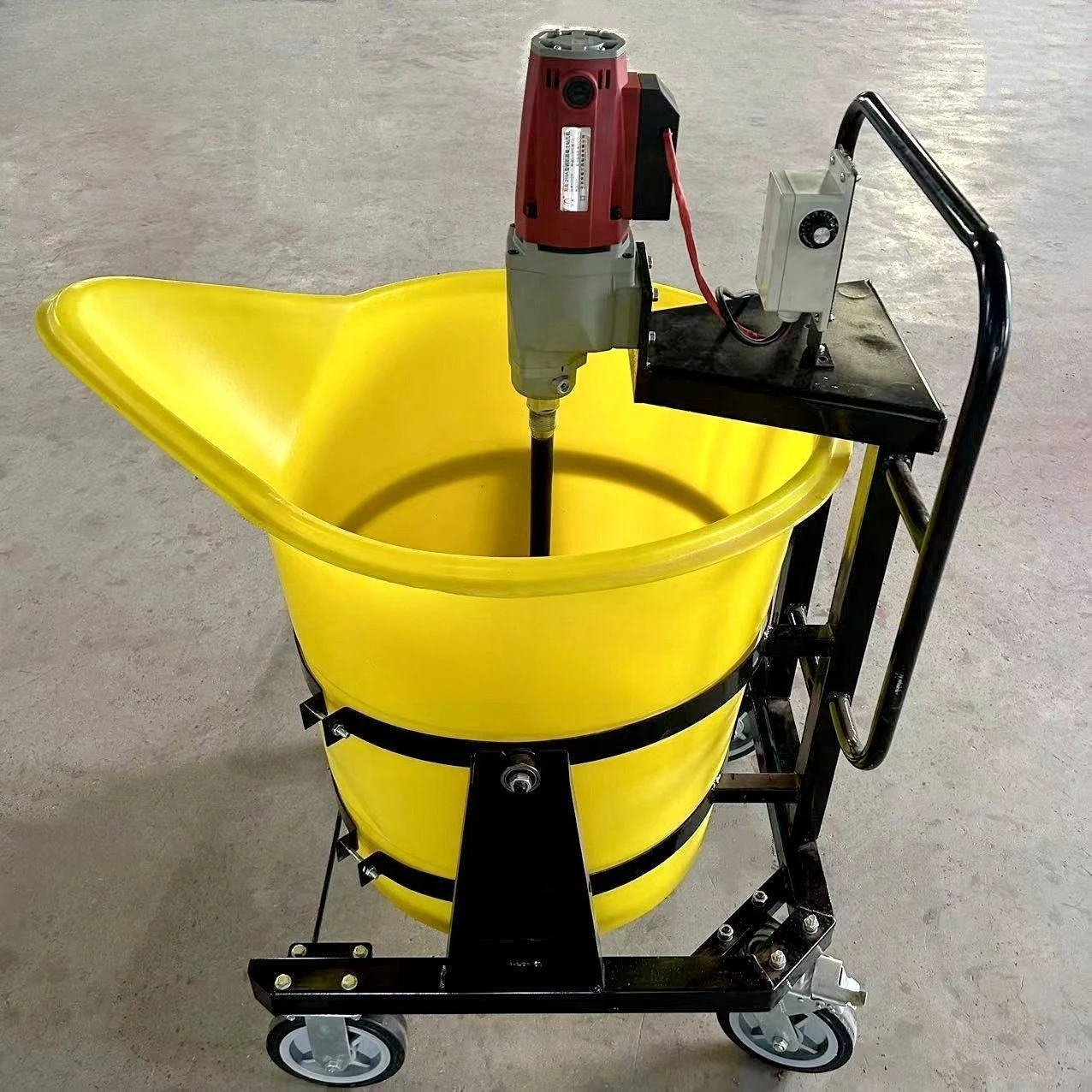 Self-leveling mixer Backfill treasure mixing bucket Foam cement mixer