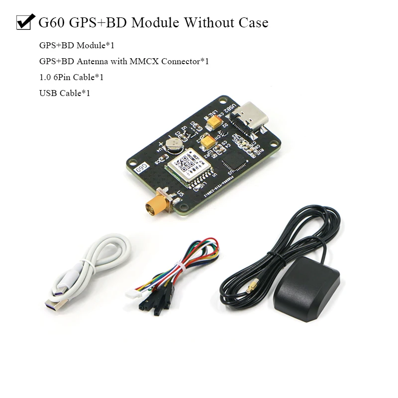 ATGM336H Dual-mode GPS+BDS Module With Metal Case Heat Dissipation For Flight Control Satellite Positioning Navigator NEO-M8N