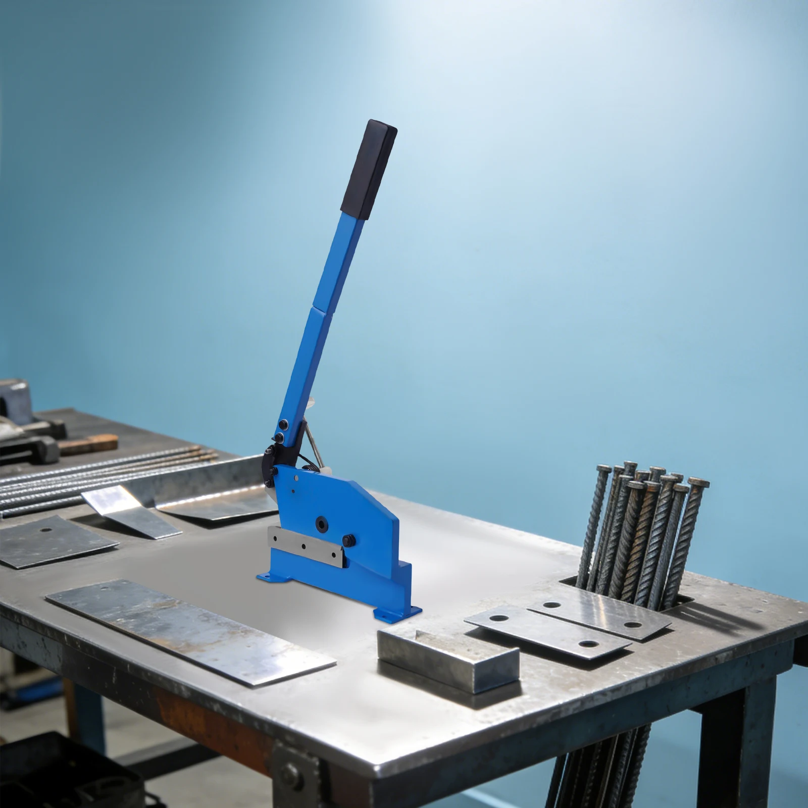 Handplattenschere Manuelle Metallschere 37*14*85cm Manuelle Metallschere zur Bearbeitung von Kupferstangen/Aluminiumplatten/Verzinkten Platten – Detail 5