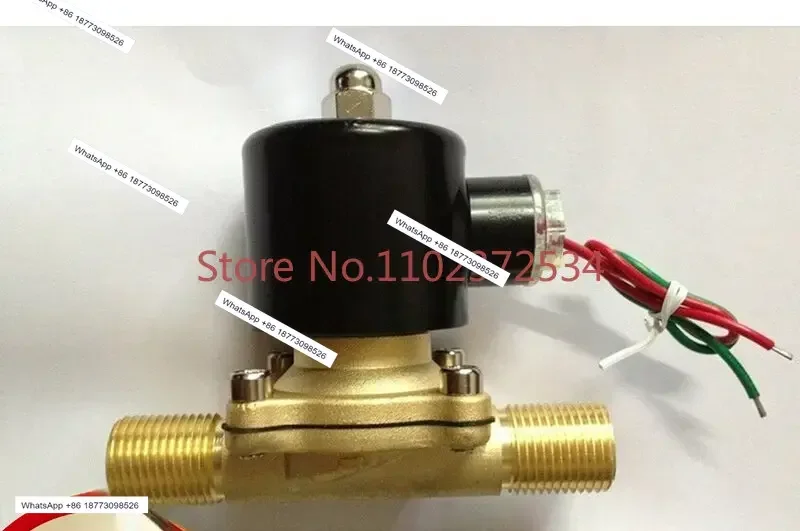 

Электромагнитный клапан с 4-точечным наружным резьбовым соединением 2W-160-15 AC220V, 4-точечный интерфейсный электромагнитный клапан