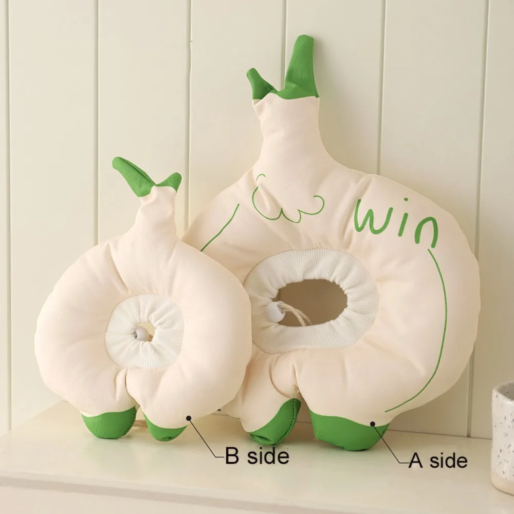 

Cartoon Cat Elizabeth Circle Soft Adjustable Pet Protective Cone Waterproof Fruits Printed Cat Anti-Lick Collar