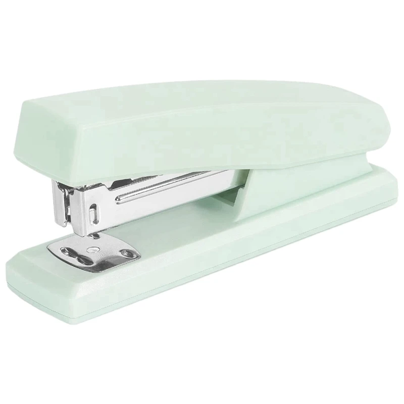 

1 PCS Stapler Desktop Stapler Green School And University Office Supplies Portable Durable Stapler